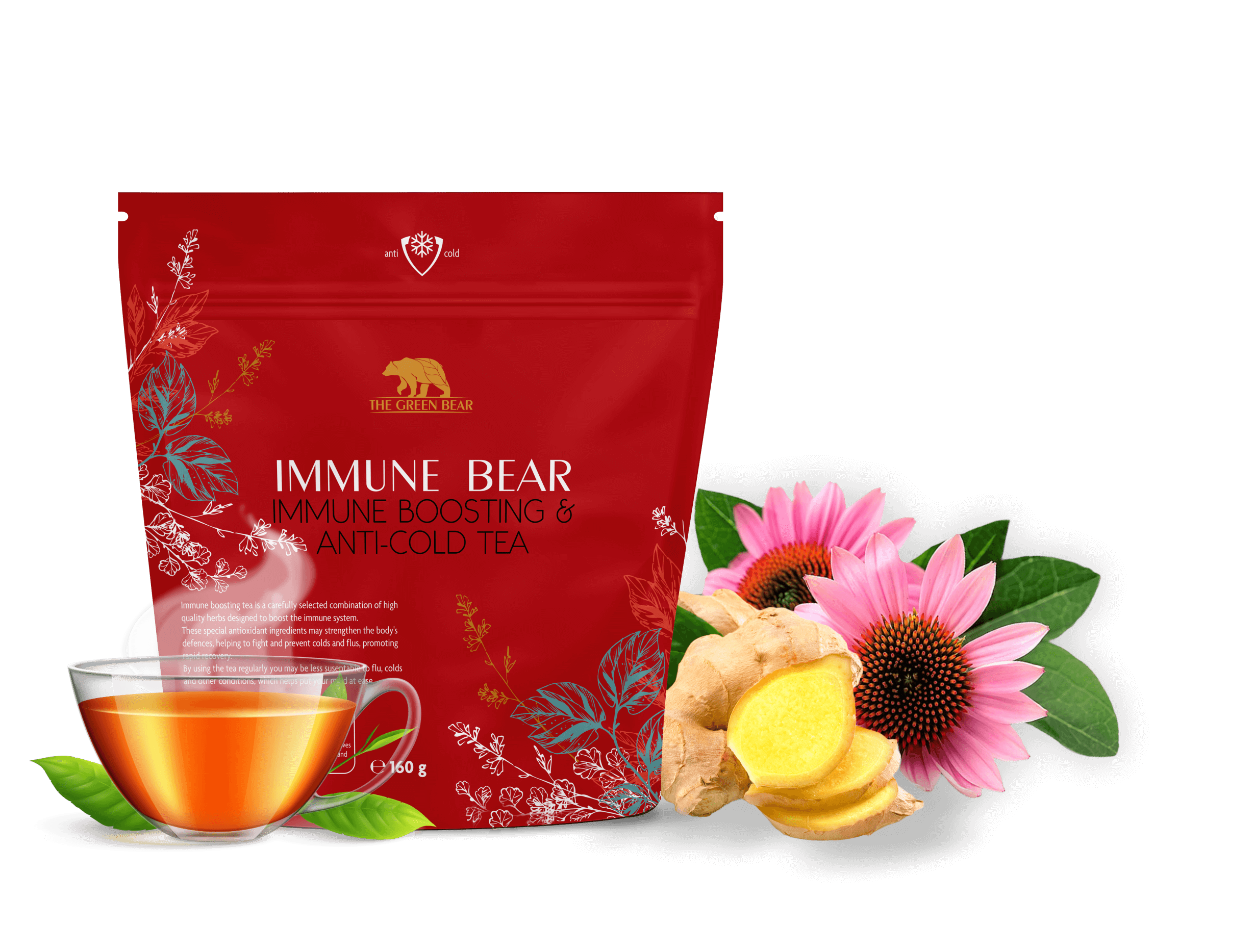 Immune Bear – Immune Boosting & Anti-Cold Tea